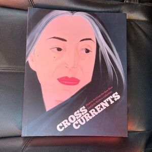 Cross Currents Art Book with Red and Black Cover